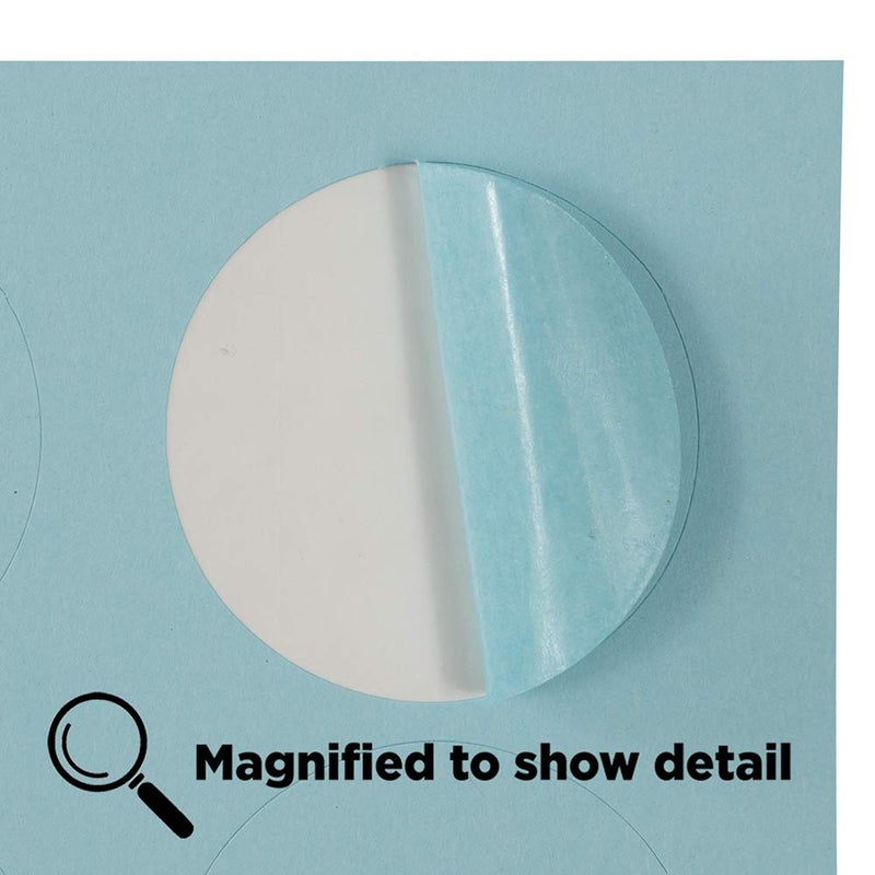 JAM PAPER Circle Label Sticker Seals - 1 2/3 Inch Diameter - Baby Blue - 120 Round Labels/Pack - Image 4